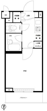 ルーブル大鳥居の間取り画像