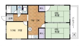 ソフィアコート古江東の間取り画像