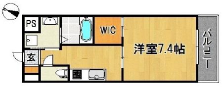 AlettA合川町の間取り画像