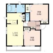 ソレアードEの間取り画像