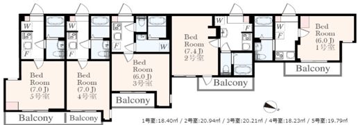 アザーレ・シド海老名の間取り画像