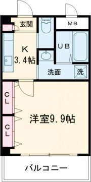 C＆Cレジデンスの間取り画像