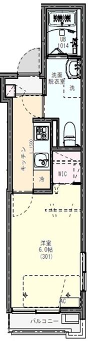 ルミナス新板橋の間取り画像