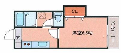 インタービレッジ相生駅前の間取り画像