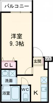 フジパレス西三荘Ⅲ番館の間取り画像