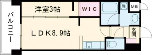 ラ・シック水前寺の間取り画像