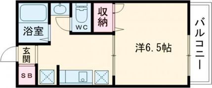 メゾンドOPALⅡの間取り画像