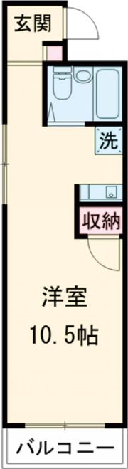 ラフィーネ壱番館の間取り画像