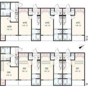 アザーレ・パッシオ本厚木Bの間取り画像