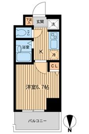 ドゥーエ浦安Ⅱの間取り画像