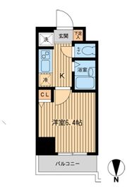 ドゥーエ浦安Ⅱの間取り画像