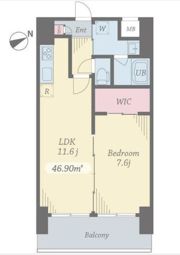 プライムコート立川の間取り画像