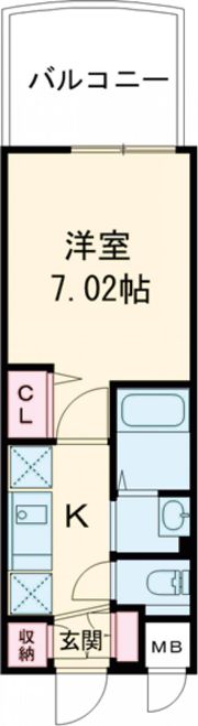 Luxe姫路の間取り画像