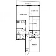 コスモふじみ鶴瀬の間取り画像