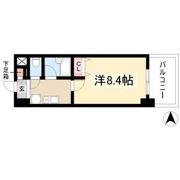 現代ハウス新栄の間取り画像