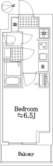 ザ・レジデンス・オブ・トーキョーSR20の間取り画像