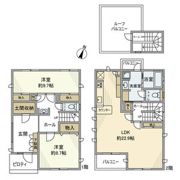 桜山戸建の間取り画像