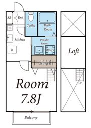 リヴェール武蔵野の間取り画像