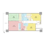 ダイアパレスアベニュー南笹口の間取り画像