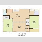 ハイツ山田C棟の間取り画像