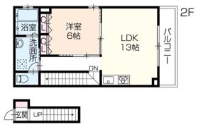 OA FLAT垣内南町の間取り画像