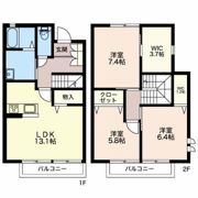 クリスタル・ド・ネージュの間取り画像