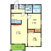 カーサローゼオⅡの間取り画像