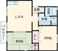 アーバン富岡の間取り画像