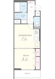 ファルケ ヴィラの間取り画像