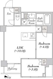 ルミーク千歳船橋の間取り画像