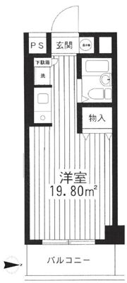 マーベラスパレスの間取り画像