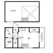 ソレイユ貝塚の間取り画像
