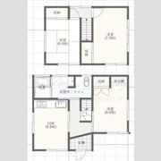 El viento 寺脇町 戸建て賃貸の間取り画像