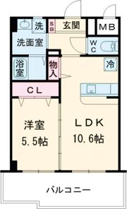 グランドコート嵐山の間取り画像