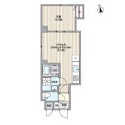 エルファーロ恵比寿の間取り画像