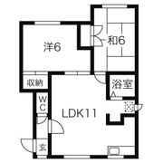 ノース26の間取り画像