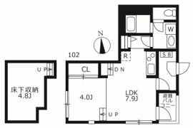 ハーモニーテラス寺崎町の間取り画像