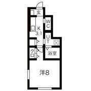 コンフォートグレイスAの間取り画像