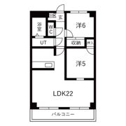 プロミネント四日市の間取り画像