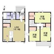 フォレストリーフ西大宮B棟の間取り画像