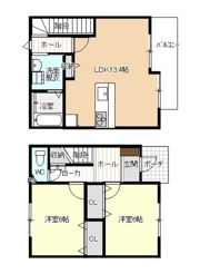 プロシードⅡの間取り画像