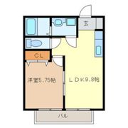 ビュー アイルB棟の間取り画像