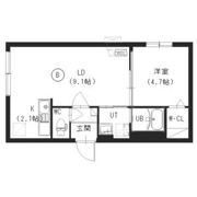 新築)シティノーブル中の島※中の島2-5MSの間取り画像
