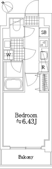 グリフィン横浜・サザンフォートの間取り画像