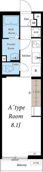 リブリ・ラ サンサリテ西船橋の間取り画像