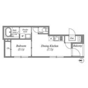 アミティア円町の間取り画像