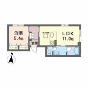 シャーメゾンHARUの間取り画像