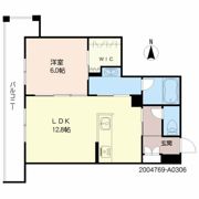 シャーメゾンAristioの間取り画像