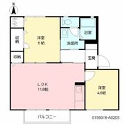 ラフォーレ雅の間取り画像