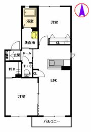 スリ－ゼ I棟の間取り画像
